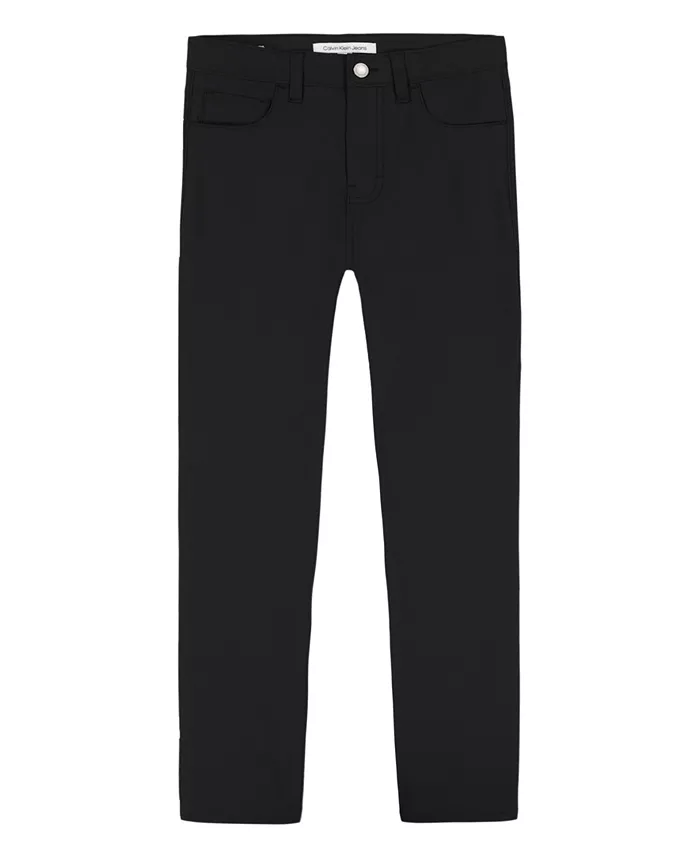 

Брюки для мальчиков 8-20 Slim Fit Calvin Klein, черный