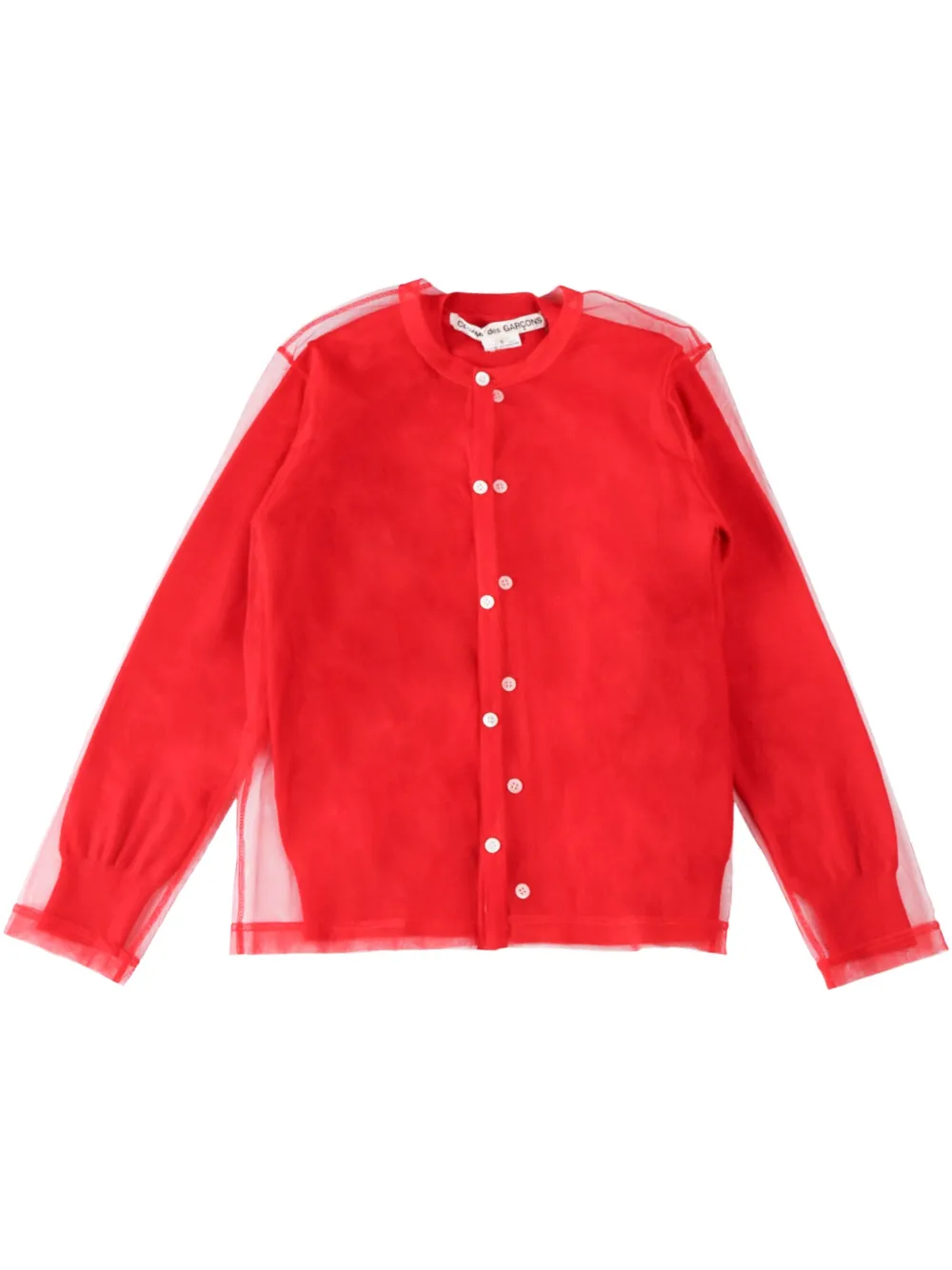 

Многослойный кардиган COMME DES GARCONS, красный