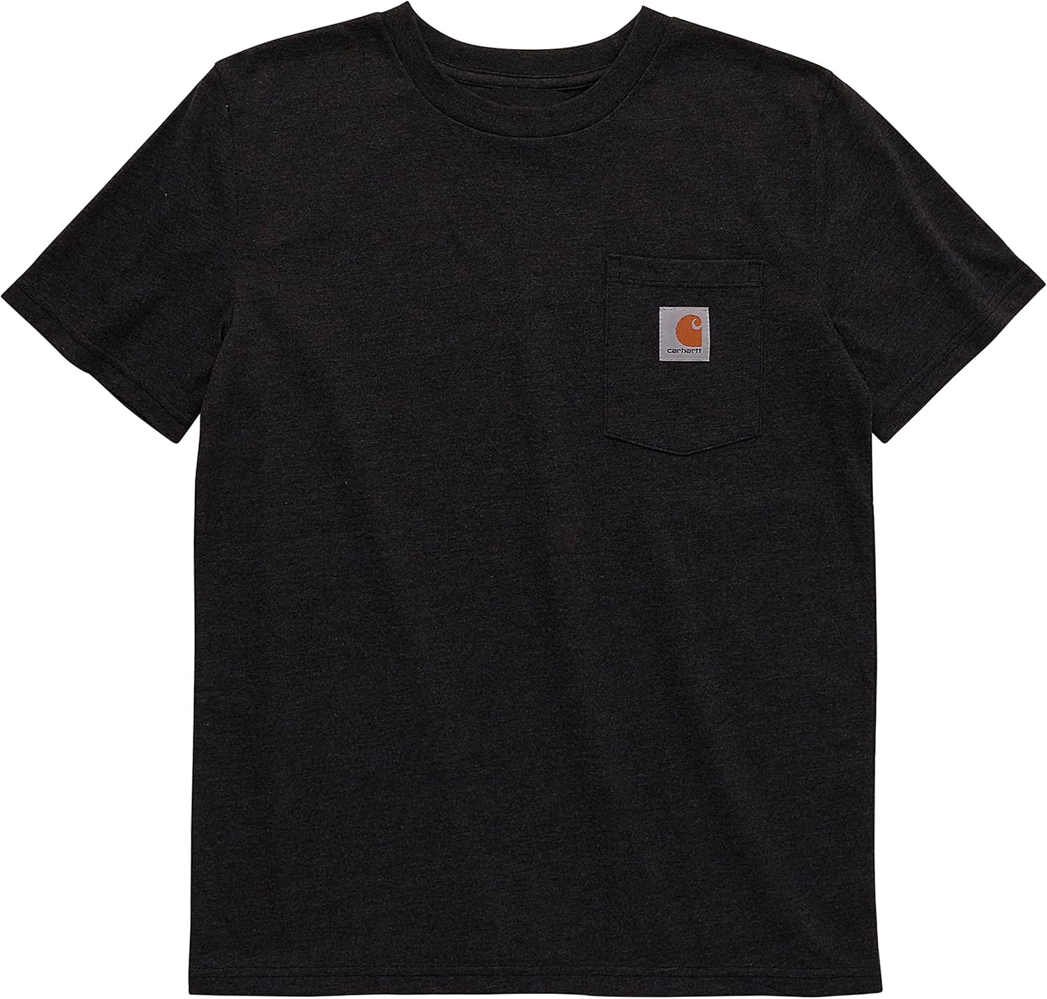 

Футболка с короткими рукавами и карманом для мальчиков Carhartt Baby, Caviar Black Heather, Черный, Футболка с короткими рукавами и карманом для мальчиков Carhartt Baby, Caviar Black Heather