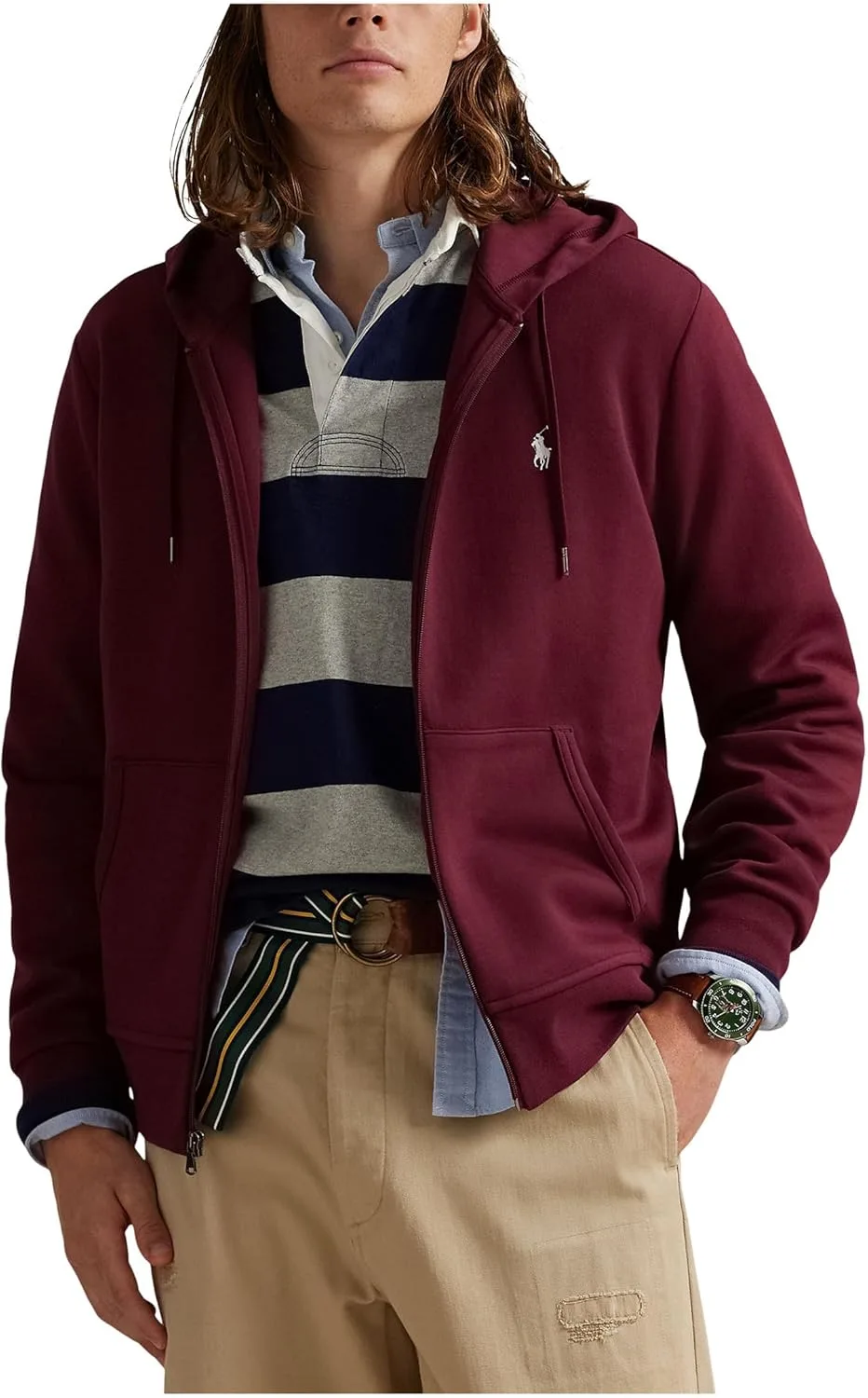 

Polo Ralph Lauren мужская худи на молнии