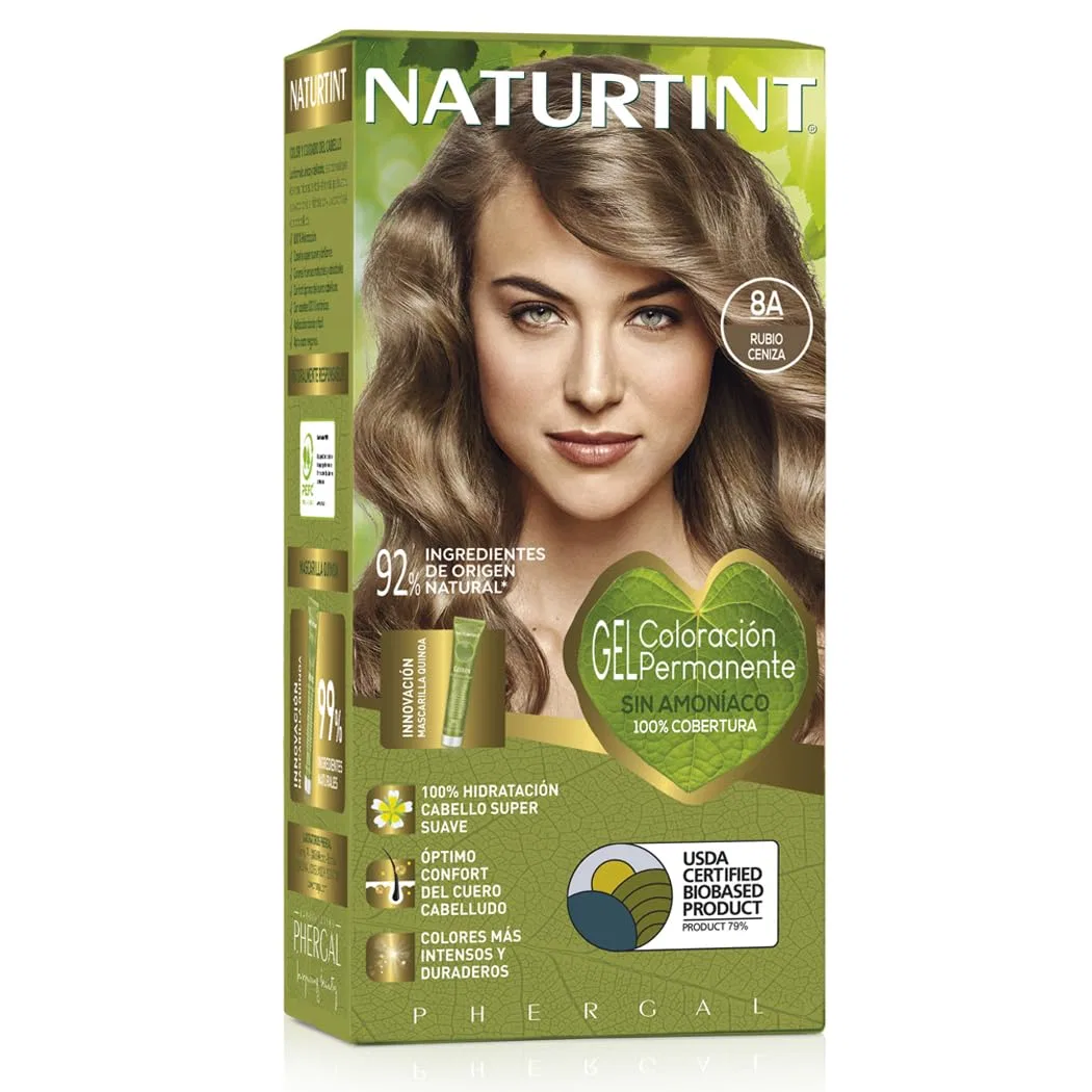Стойкая краска для волос от Naturtint Naturtint, 8A. Ash Blonde