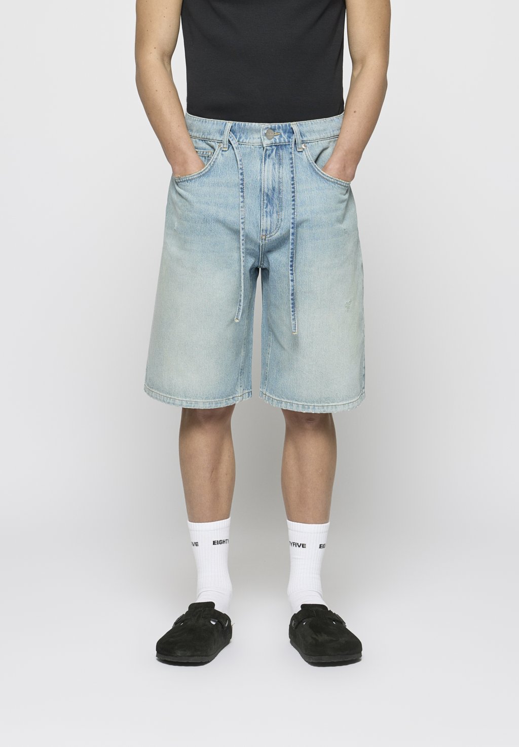 

Джинсовые шорты BAGGY UNISEX EIGHTYFIVE, светло-голубой