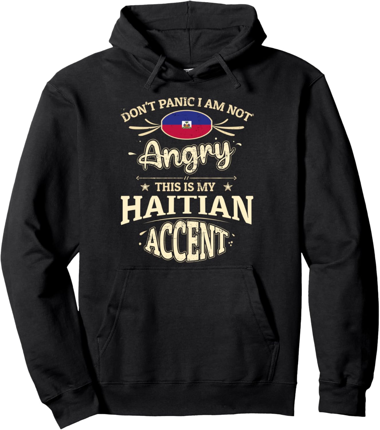 

Худи с гаитянским дизайном для мужчин и женщин 99 Gifts Gifts And Souvenirs For Haitians, черный