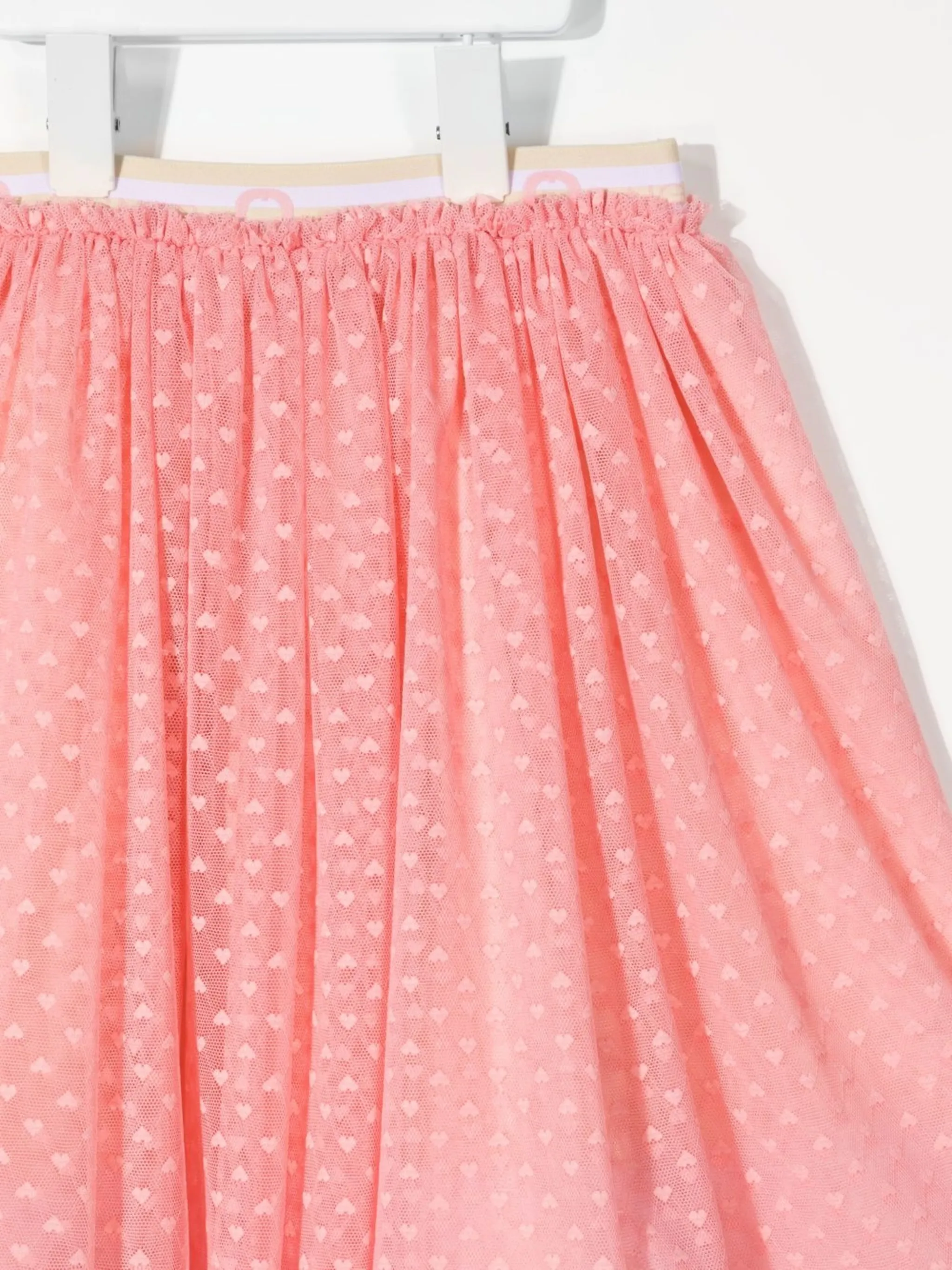 Пышная юбка с узором Aigner Kids, розовый — фото 3