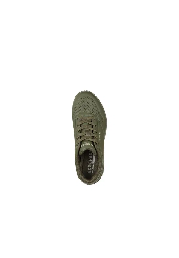 Кроссовки Skechers Uno, оливковый дурабак сетка — фото 3