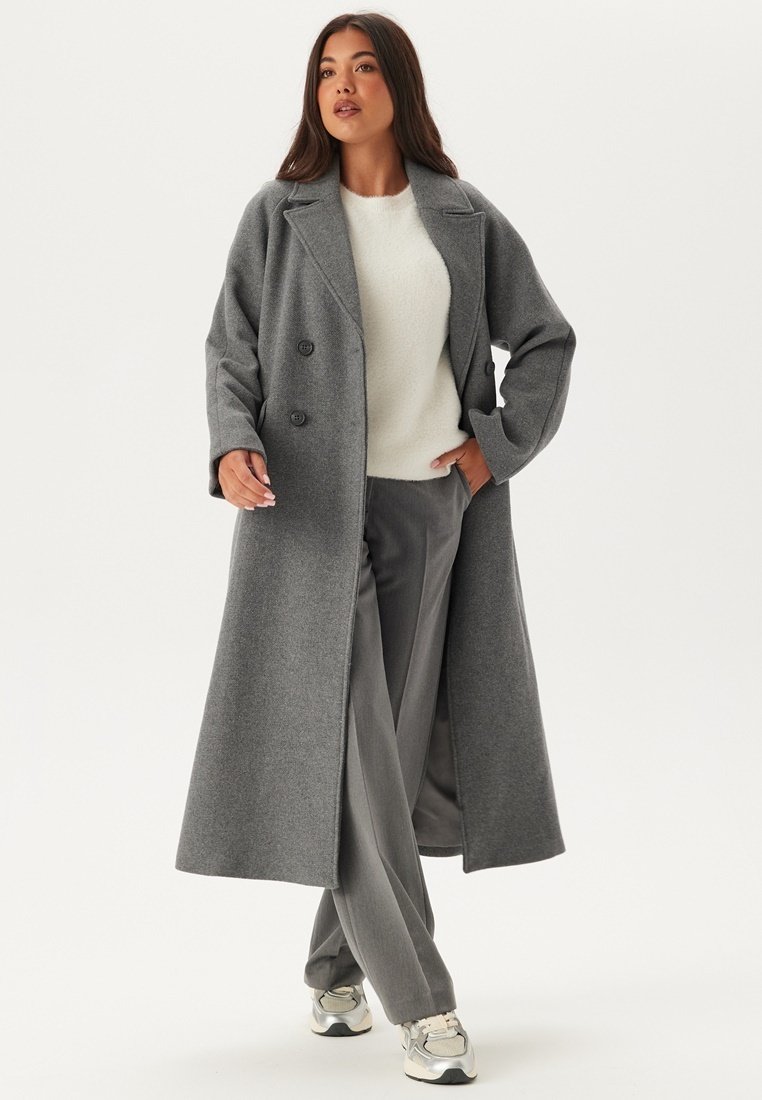 

Классическое пальто RAGLAN Bubbleroom, светло-серый