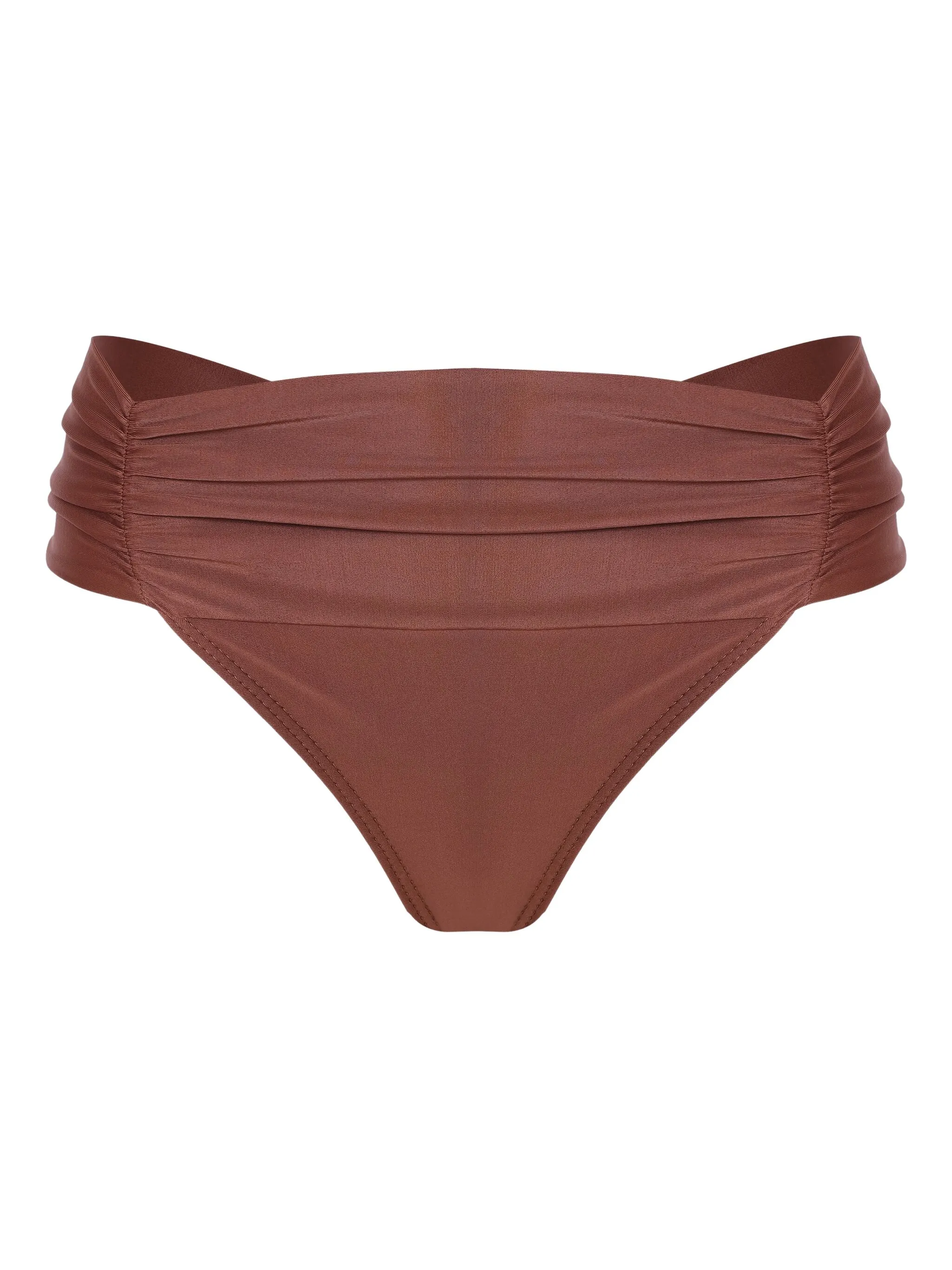 

Плавки бикини Jasper с завышенной талией Lygia & Nanny, коричневый