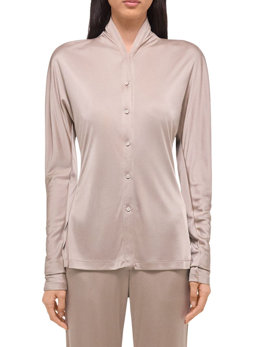 

Топ Infinity с длинными рукавами Helmut Lang, цвет Dune