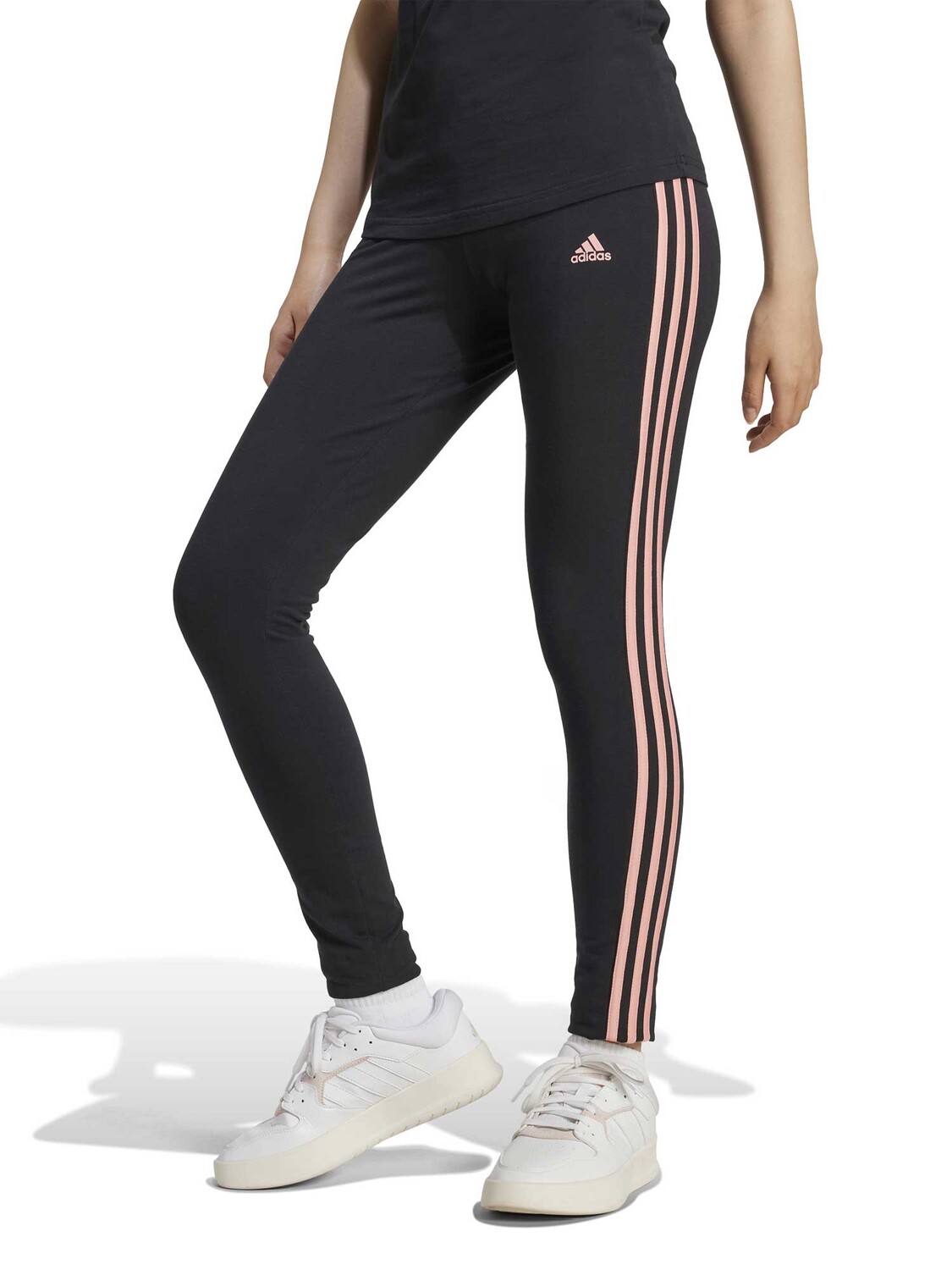 

Тайтсы Adidas Sportswear 3 Stripes, черный
