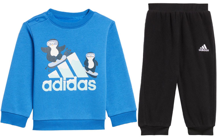 Детский комплект для детей 3-7 лет Adidas, черный — фото 3