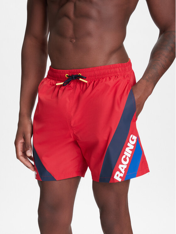 

Пляжные шорты regular fit Red Bull Racing RMB10007 Pepe Jeans, красный