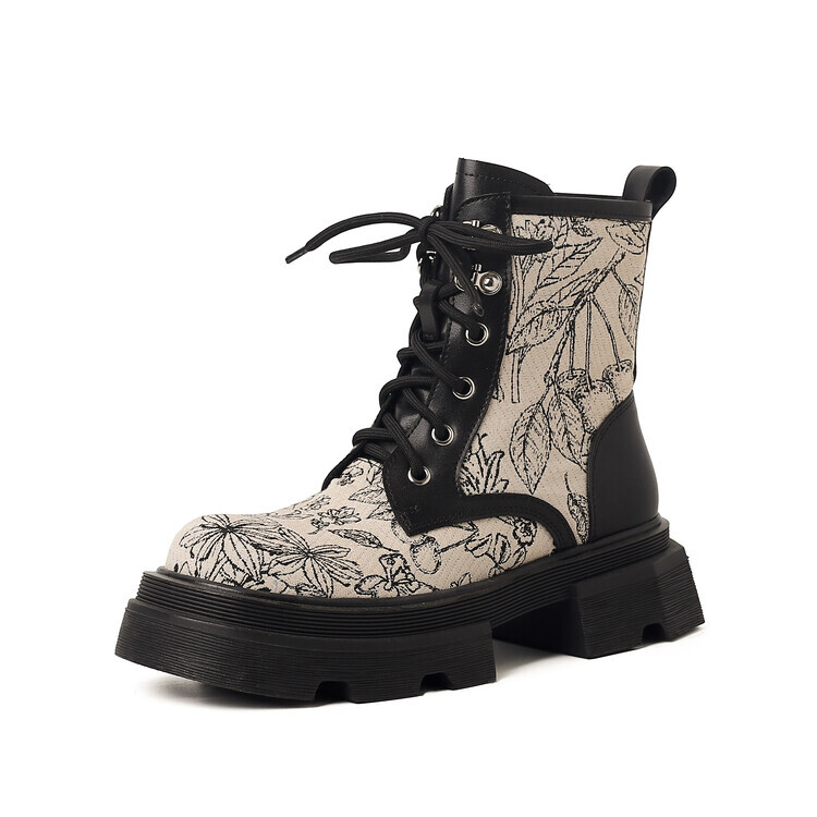 

Ботинки Martin Boot женские Qiaoliner, черный