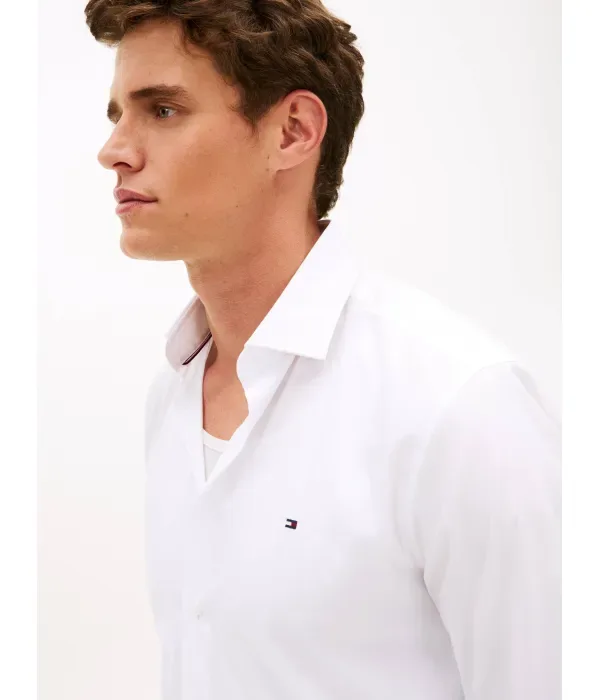 Рубашка slim fit Tommy Hilfiger, белый — фото 4