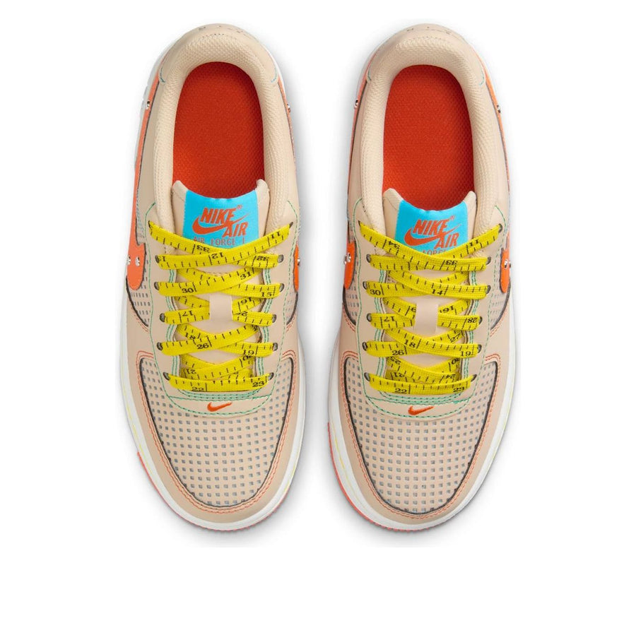 Кроссовки (GS) Nike Air Force 1 Low 'D.I.Y. Diorama', желто-коричневый — фото 4