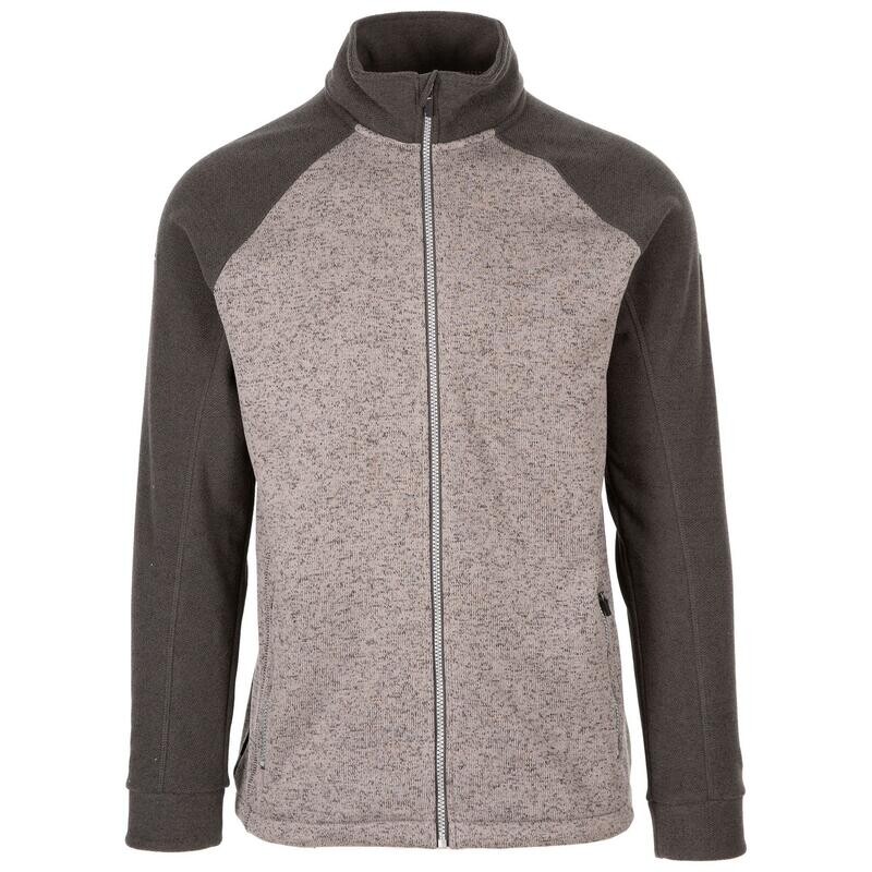 

Мужской флис Trespass, цвет gris/carbon grey