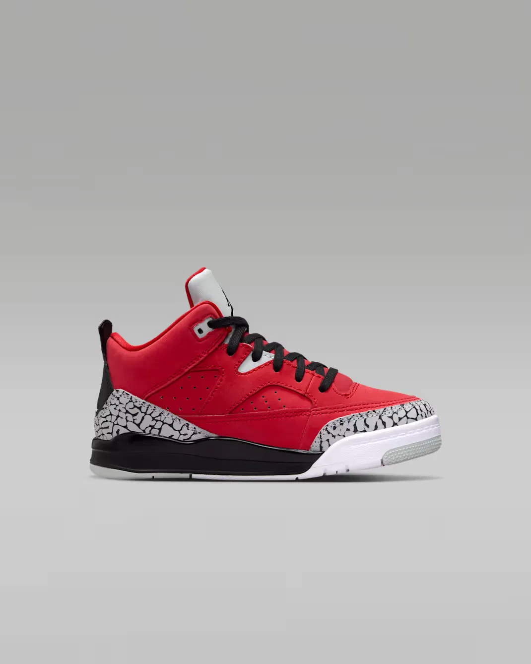 Детские кроссовки Jordan Son of Mars Low, Fire Red/Grey Mist/White/Black — фото 3