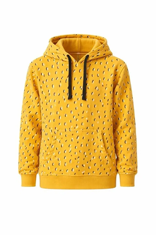Детский спортивный костюм для мальчиков с капюшоном Jeopardi, Yellow — фото 2