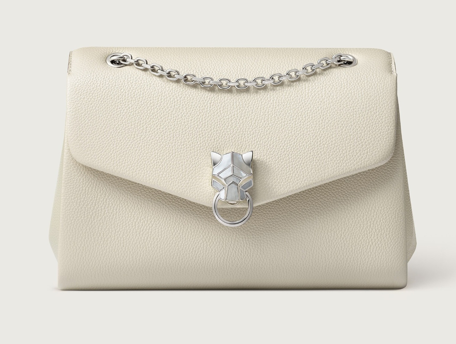 

Сумка Cartier Small Panthère Graphique, солево-белый