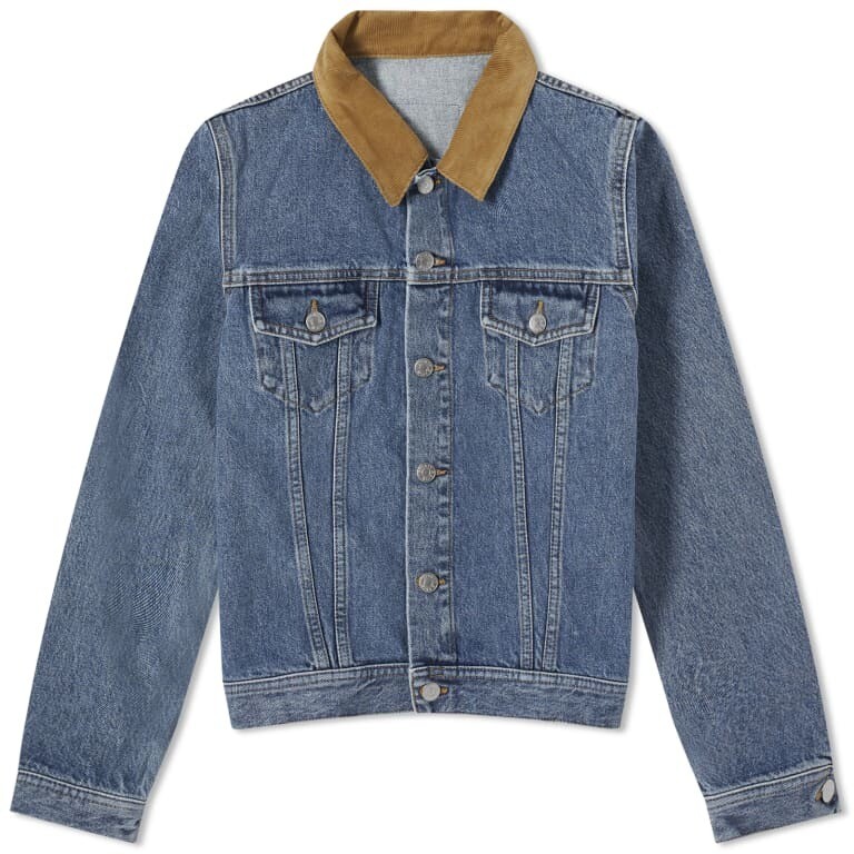 

Джинсовая куртка Sporty & Rich Denim, синий/коричневый