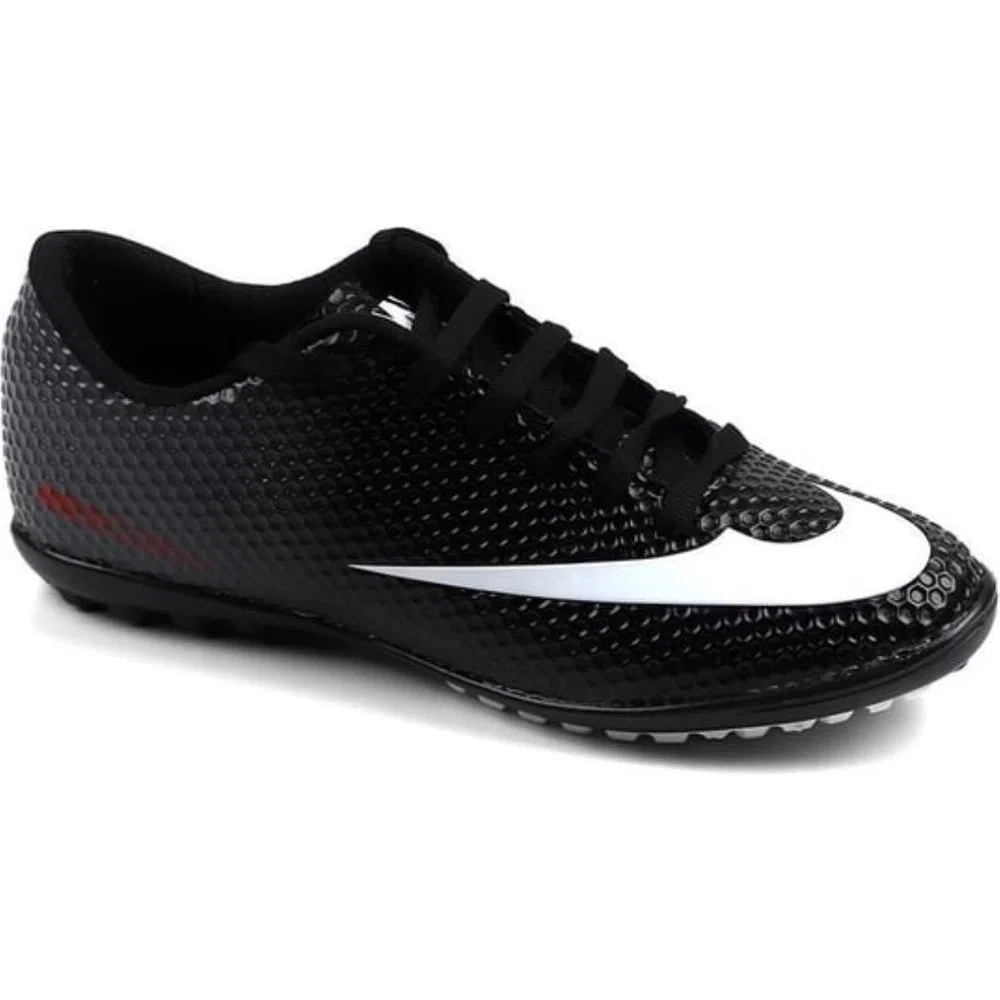 Детские футбольные бутсы для мальчиков с шипами, 401 Siyah Halısaha Mergenshoes