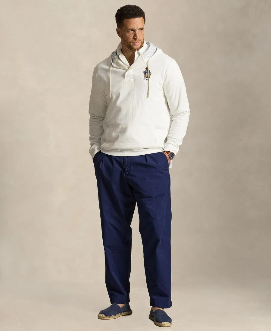 Худи из хлопка с вышивкой Polo Bear Classic Fit Polo Ralph Lauren, Newport Bear White — фото 2