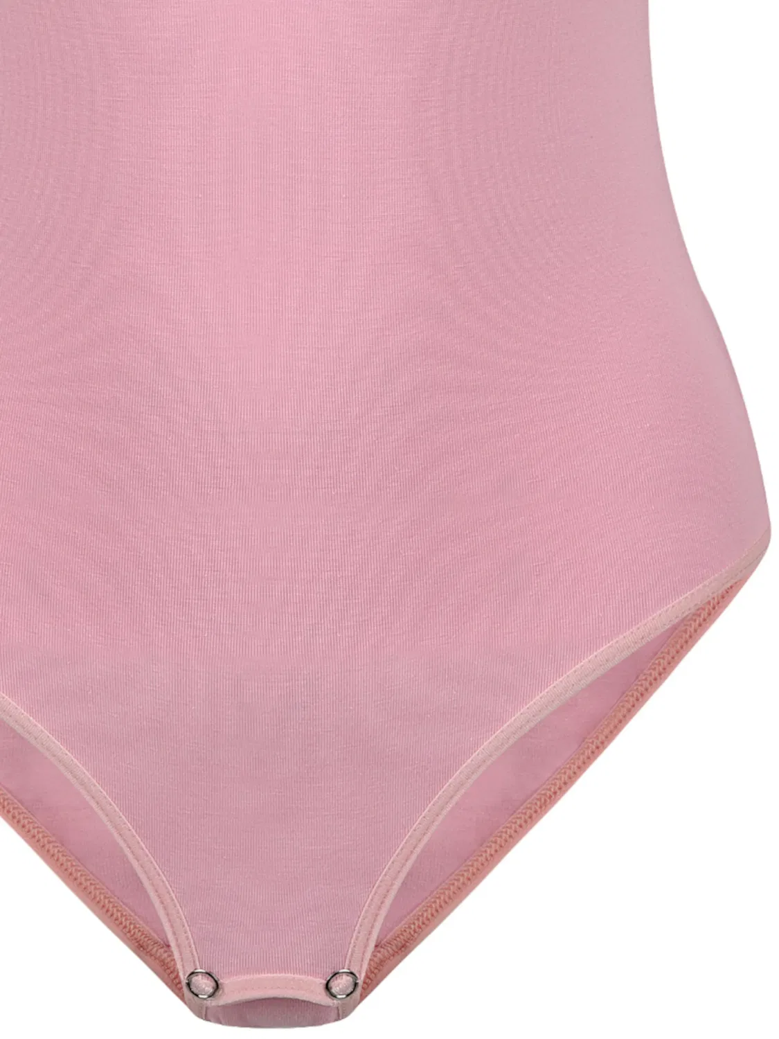 Спортивное боди Evoni Athletic Bodysuit Kinder пастельно-розового цвета — фото 2