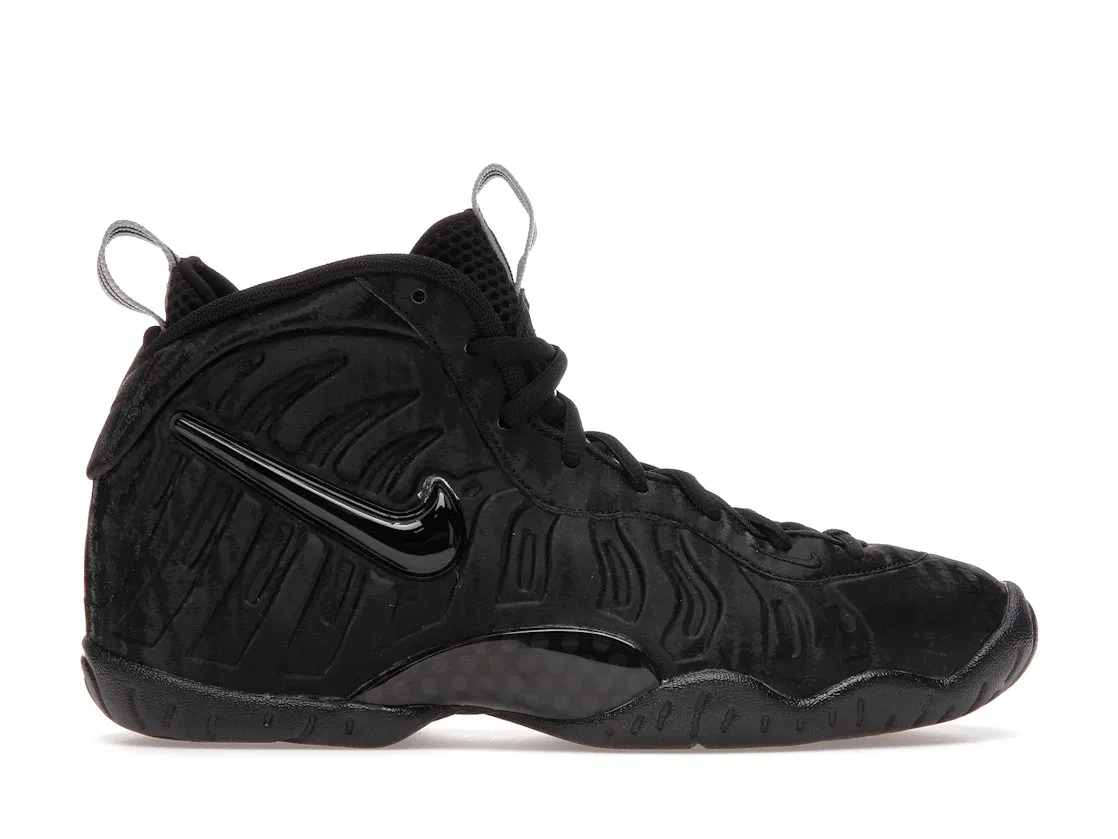 Детские кроссовки Nike Little Posite Pro Black Cat, Black/Black-Black