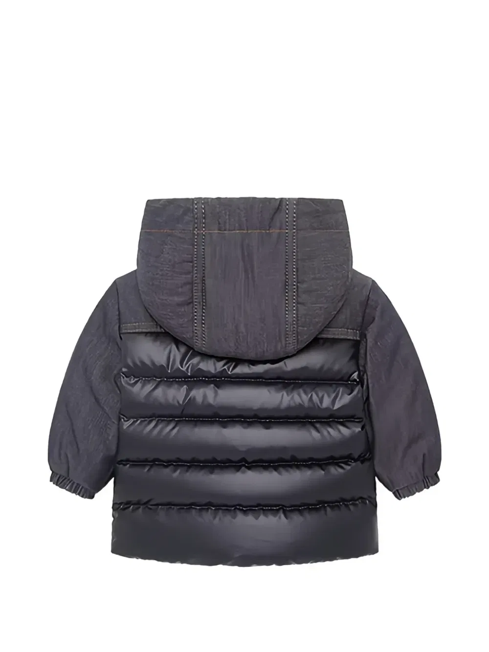 Куртка с капюшоном Alaric с логотипом-нашивкой Moncler Enfant, синий — фото 2