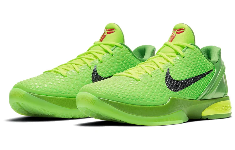 Кроссовки Nike Zoom Kobe 6 Protro, зеленый/черный — фото 3