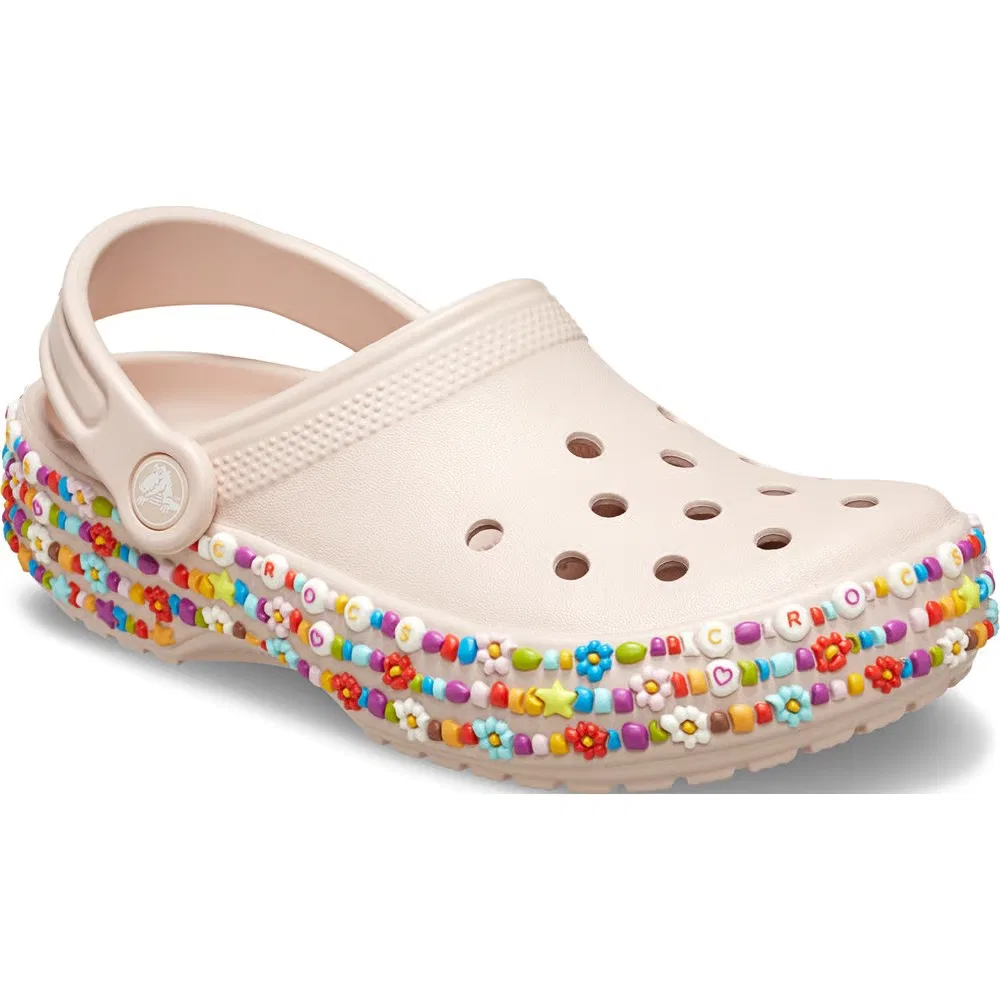 Детские классические сабо с графическим рисунком для малышей Crocs, Quartz Friendship Bracelet