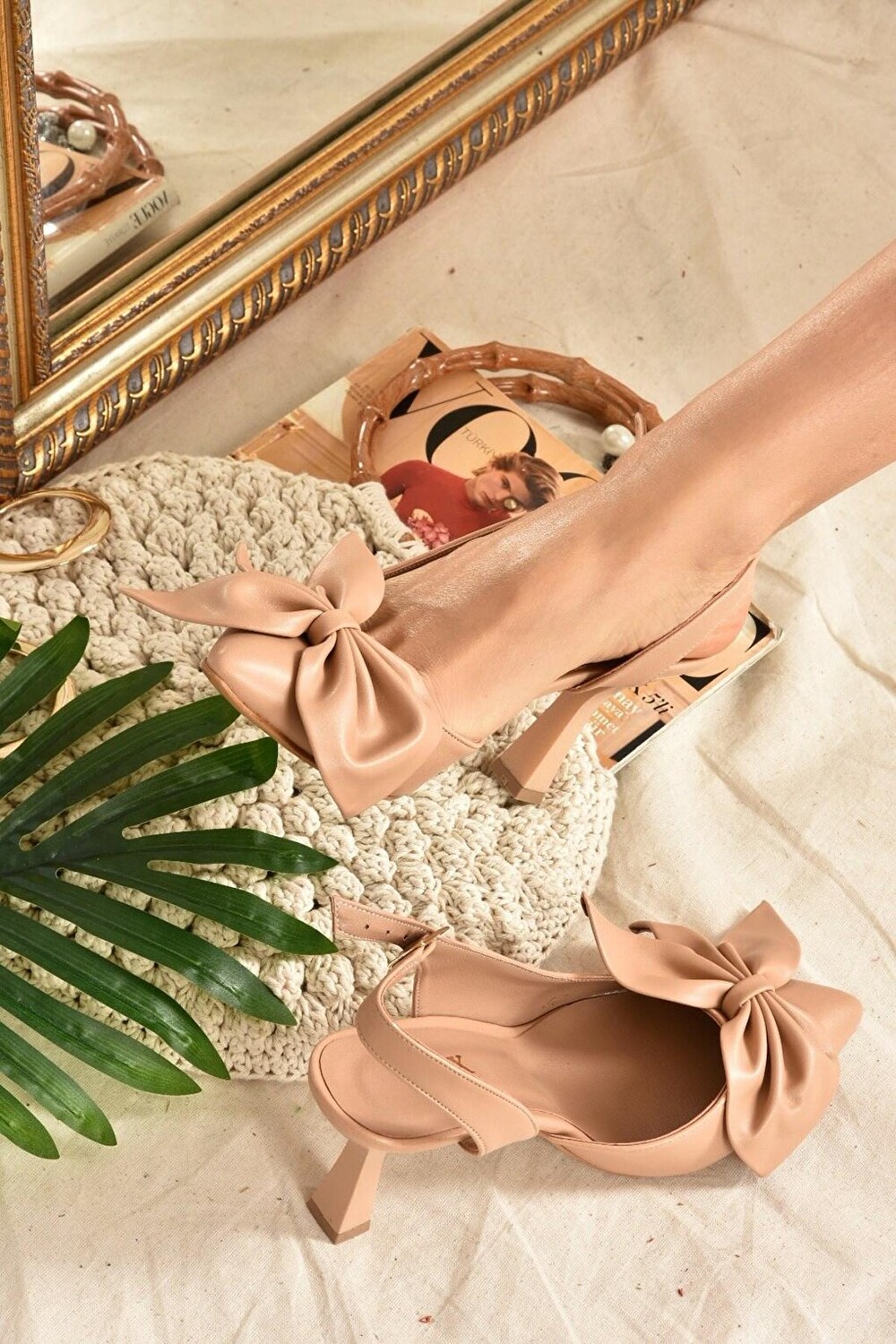 

Женские туфли на каблуке с отделкой Skin Ribbon K922164809 Fox Shoes