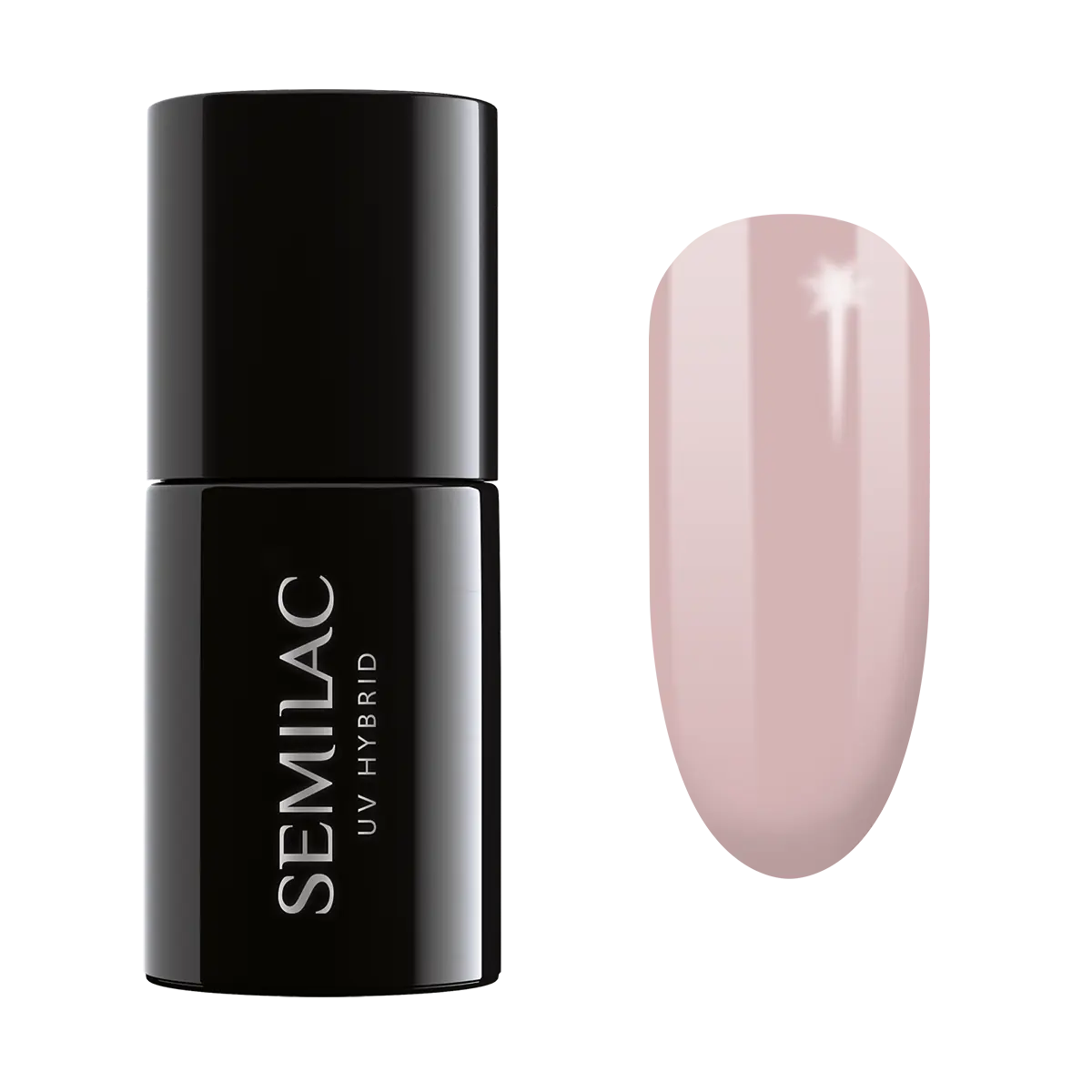

Semilac UV Hybrid гибридный лак для ногтей, 135 Frappe