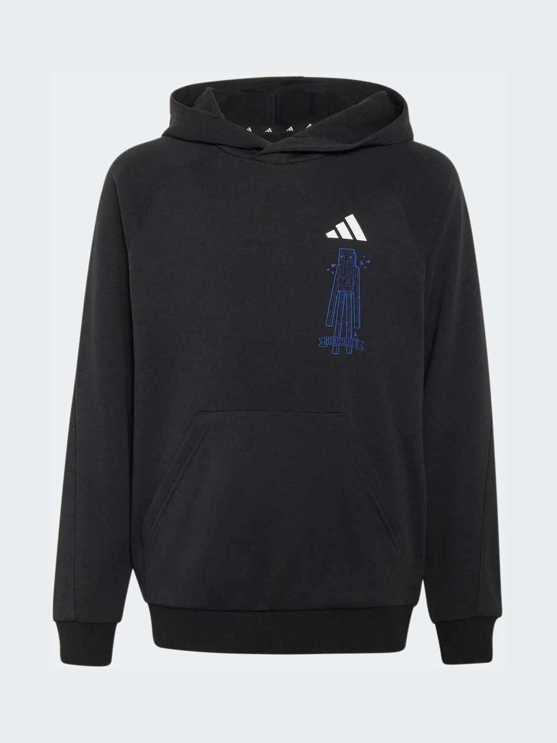 Худи с принтом Minecraft adidas, черный