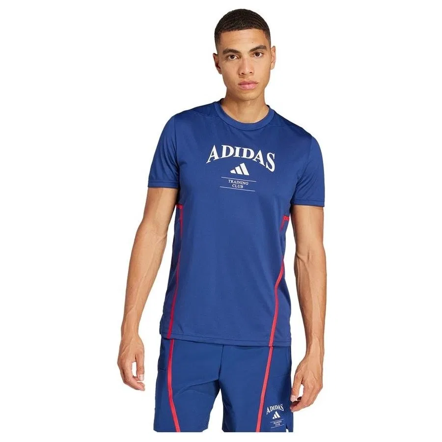 Футболка с коротким рукавом D4t Heritage Tee adidas, Синий