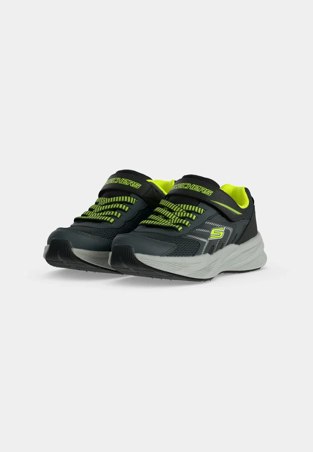 Протектор Microspec - кроссовки Skechers, Charcoal/Lime — фото 3
