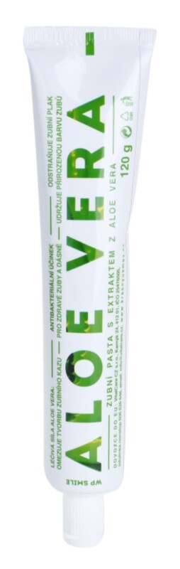 

Зубная паста для здоровых зубов и десен White Pearl Smile Aloe Vera