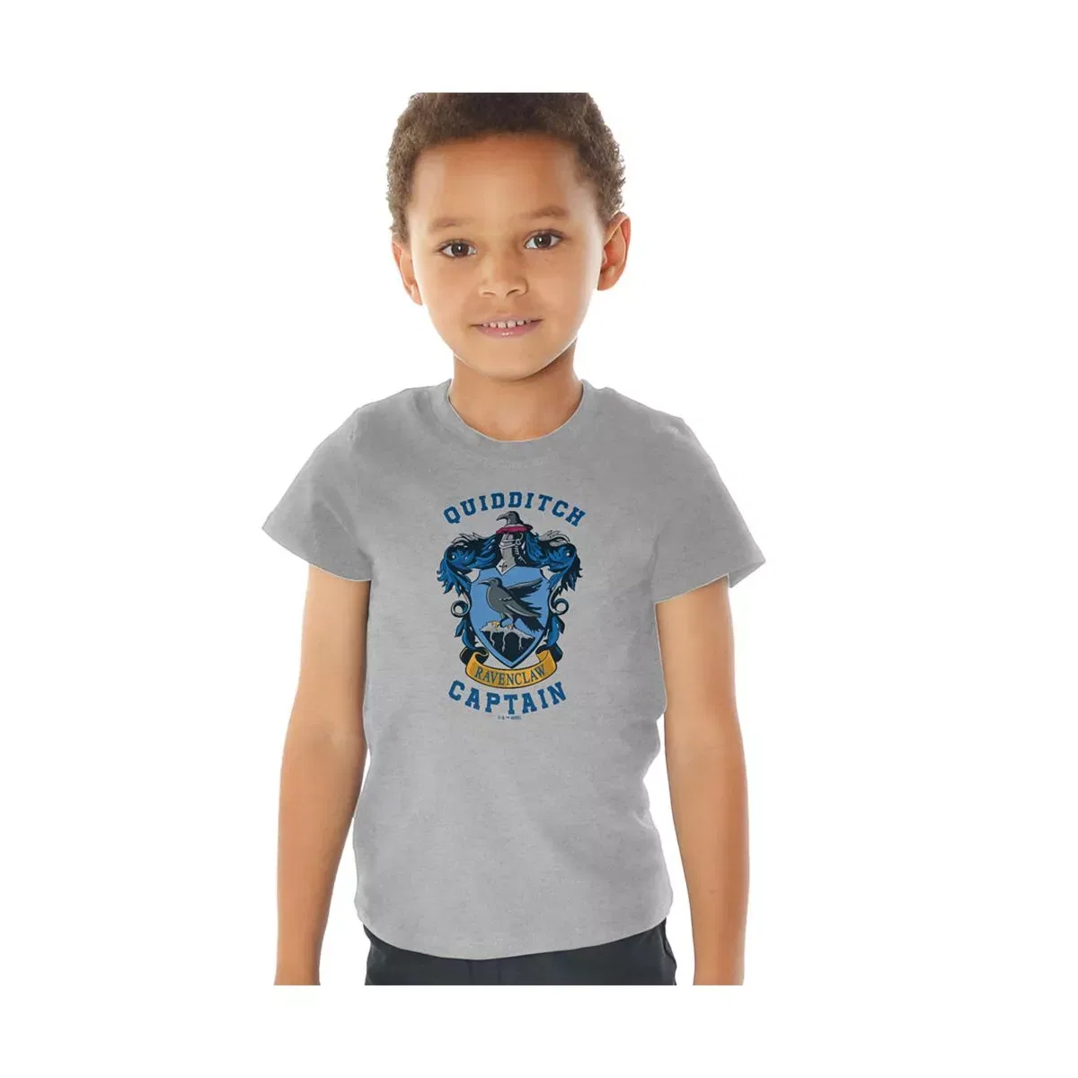 Детская футболка для мальчиков с принтом Harry Potter Team Captain Ravenclaw Harry Potter, Athletic Heather