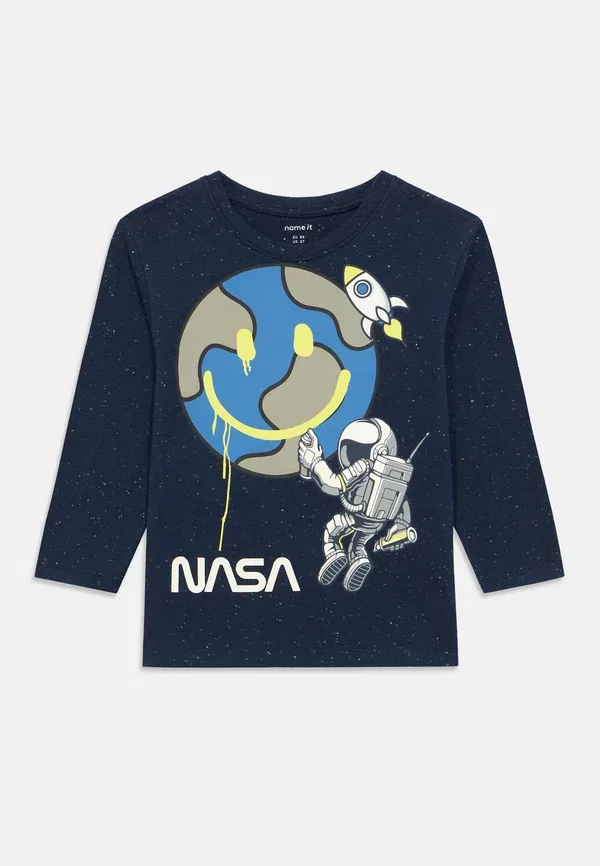 Футболка с принтом Space Nasa Name It, темно-синий blazer