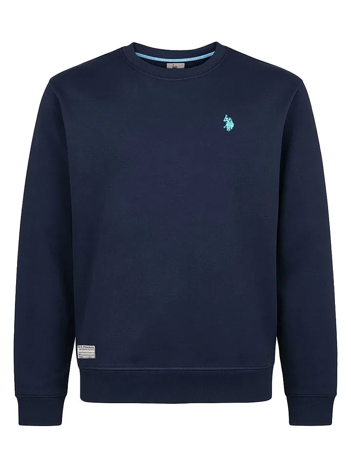 Мужской свитшот прямой U.S. Polo Assn., Dark Blue