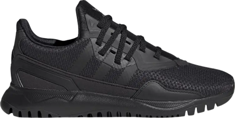 

Кроссовки Nike Flex Big Kid 'Triple Black', черный