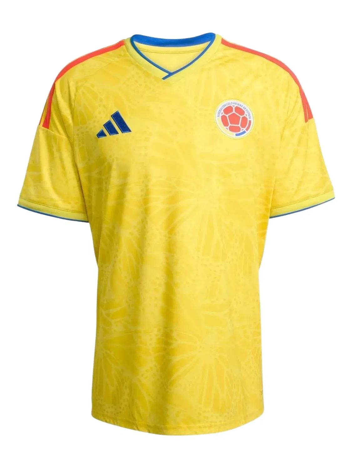 Футболка с принтом "Колумбия 26" Adidas, желтый