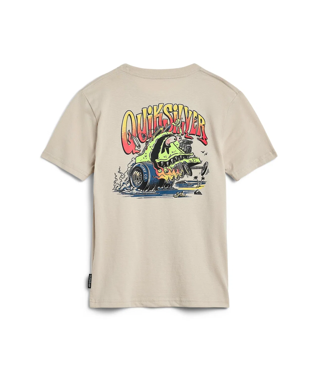 Футболка с коротким рукавом для хот-родинга (для детей постарше) Quiksilver Kids, Peyote — фото 2