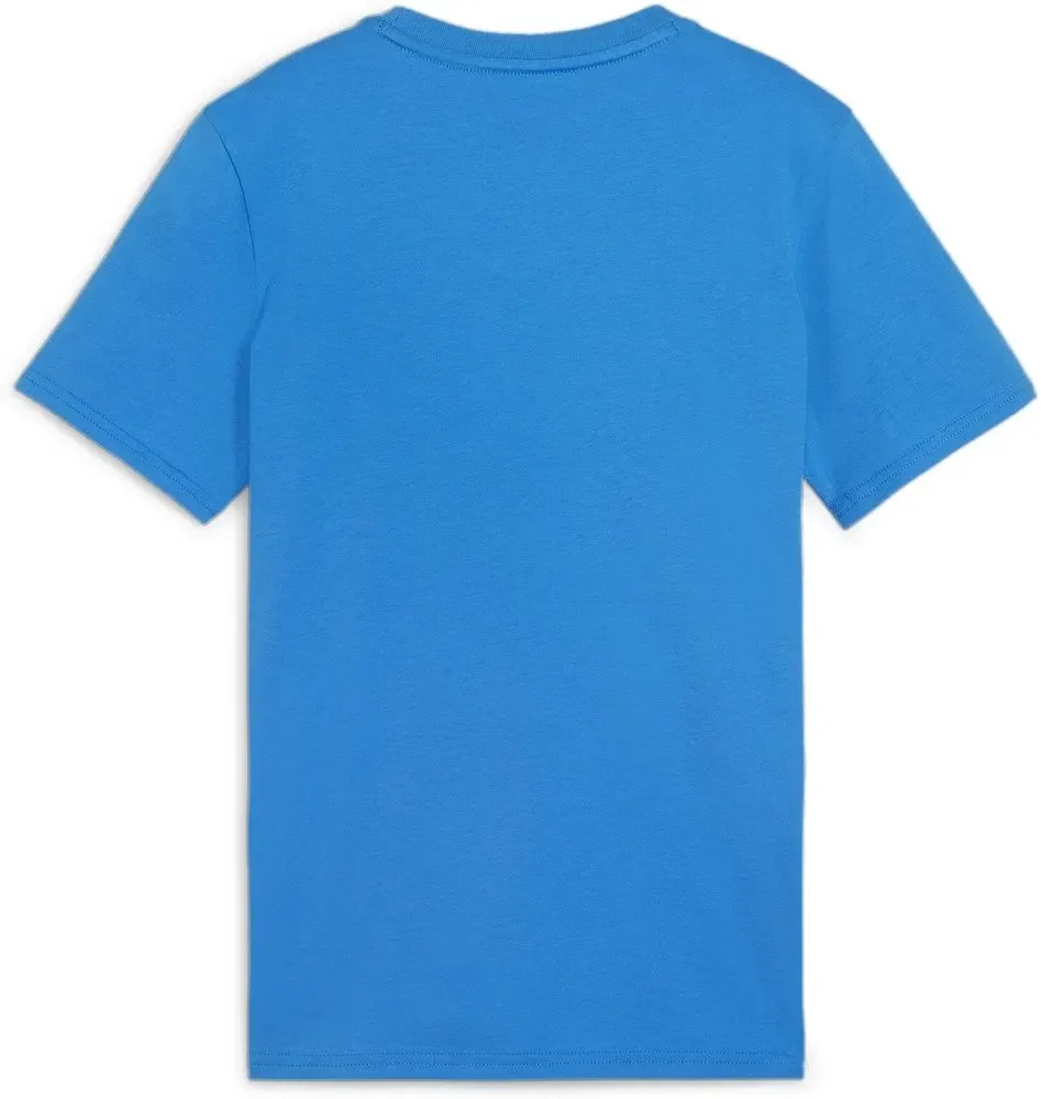 Футболка с длинным рукавом TeamGoal CasuaLongsleeve Tee Jr Puma, синий — фото 2