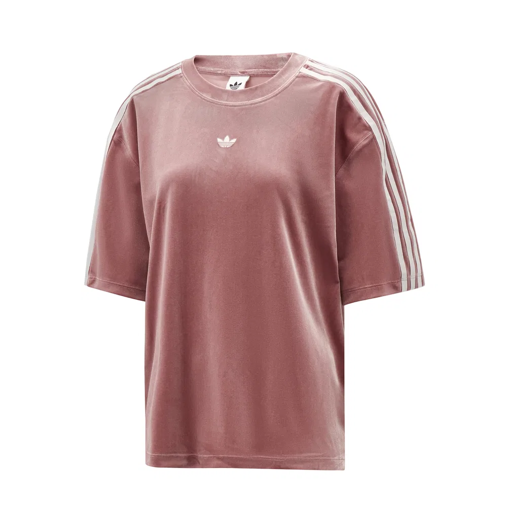 Женская футболка с круглым вырезом Pink Adidas Originals, Pink