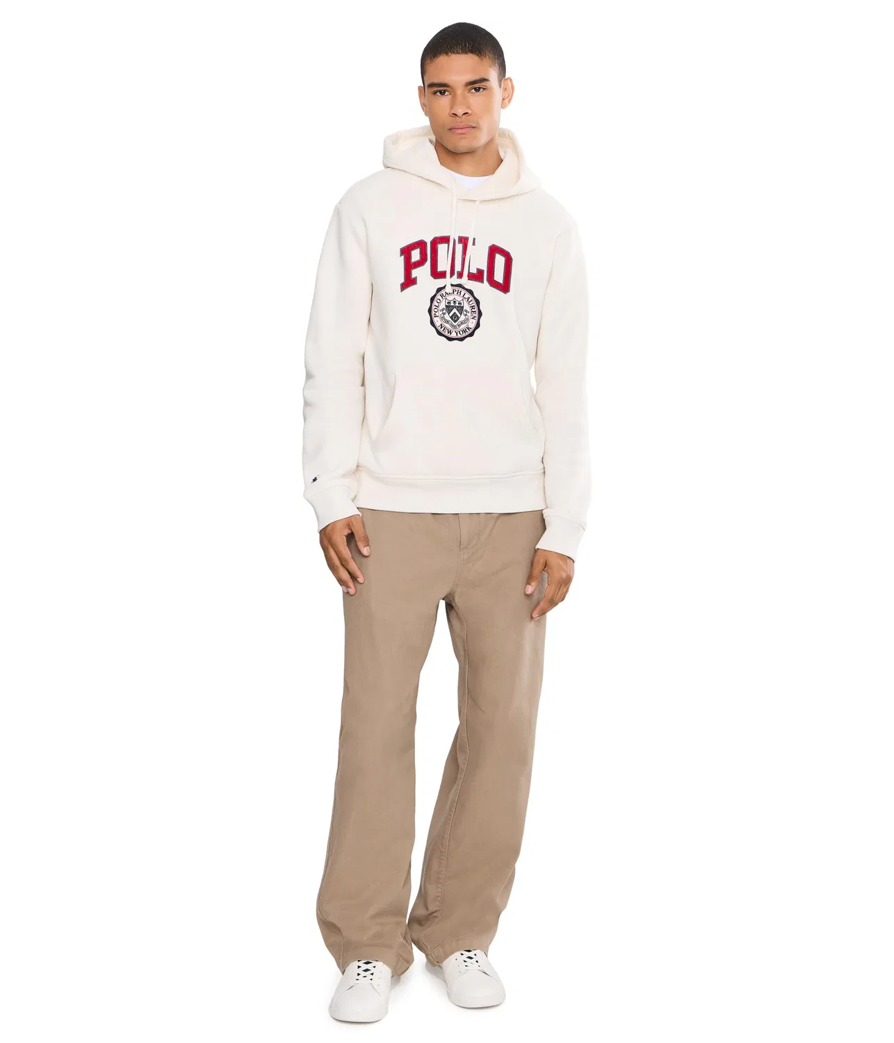 Толстовка с флисовой подкладкой и логотипом Polo Ralph Lauren, Nevis — фото 2