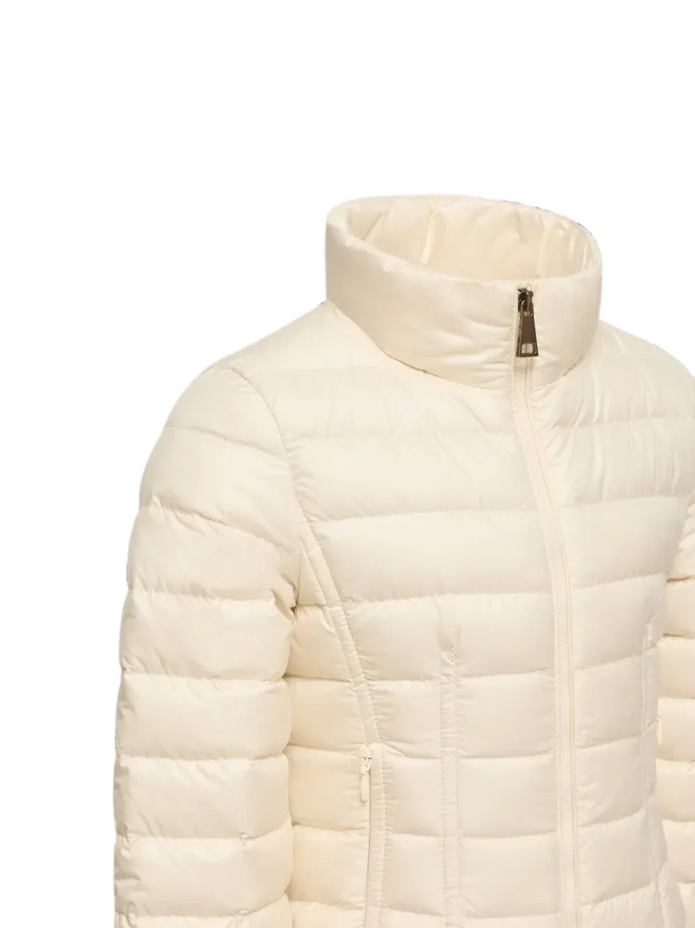 Стеганая куртка Kaia Moncler Enfant, бежевый — фото 4