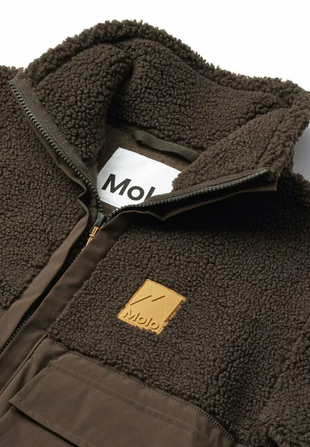 Ута - зимняя куртка Molo, Bark Brown — фото 3