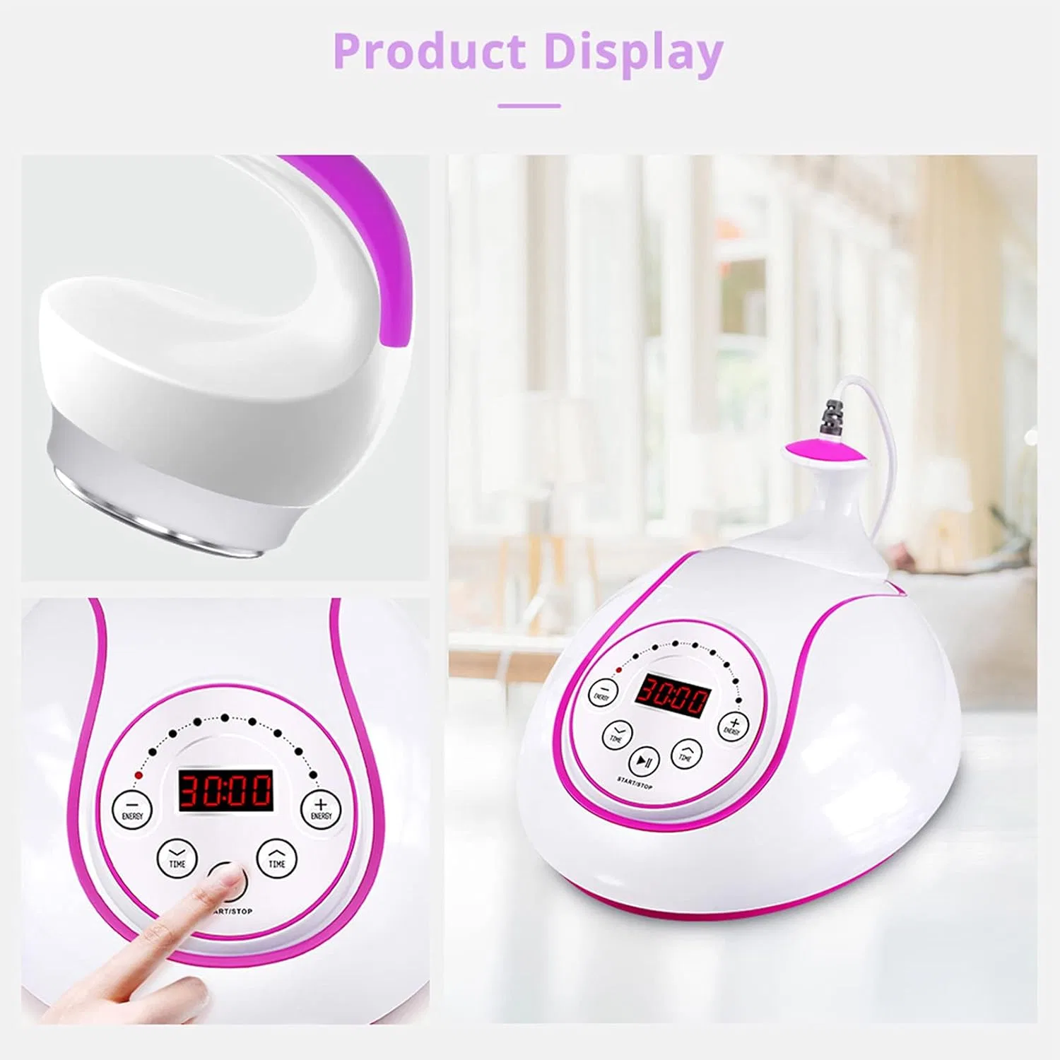 Массажер для тела Fat Burning Machine, Elitzia, 30W, 60KHz — фото 4