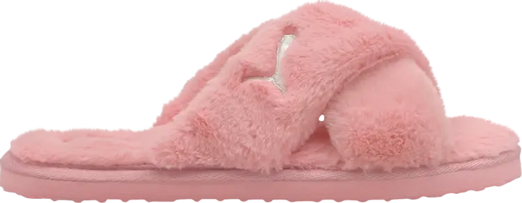 Сандалии Puma Wmns Fluff X Strap Slide Lotus, розовый