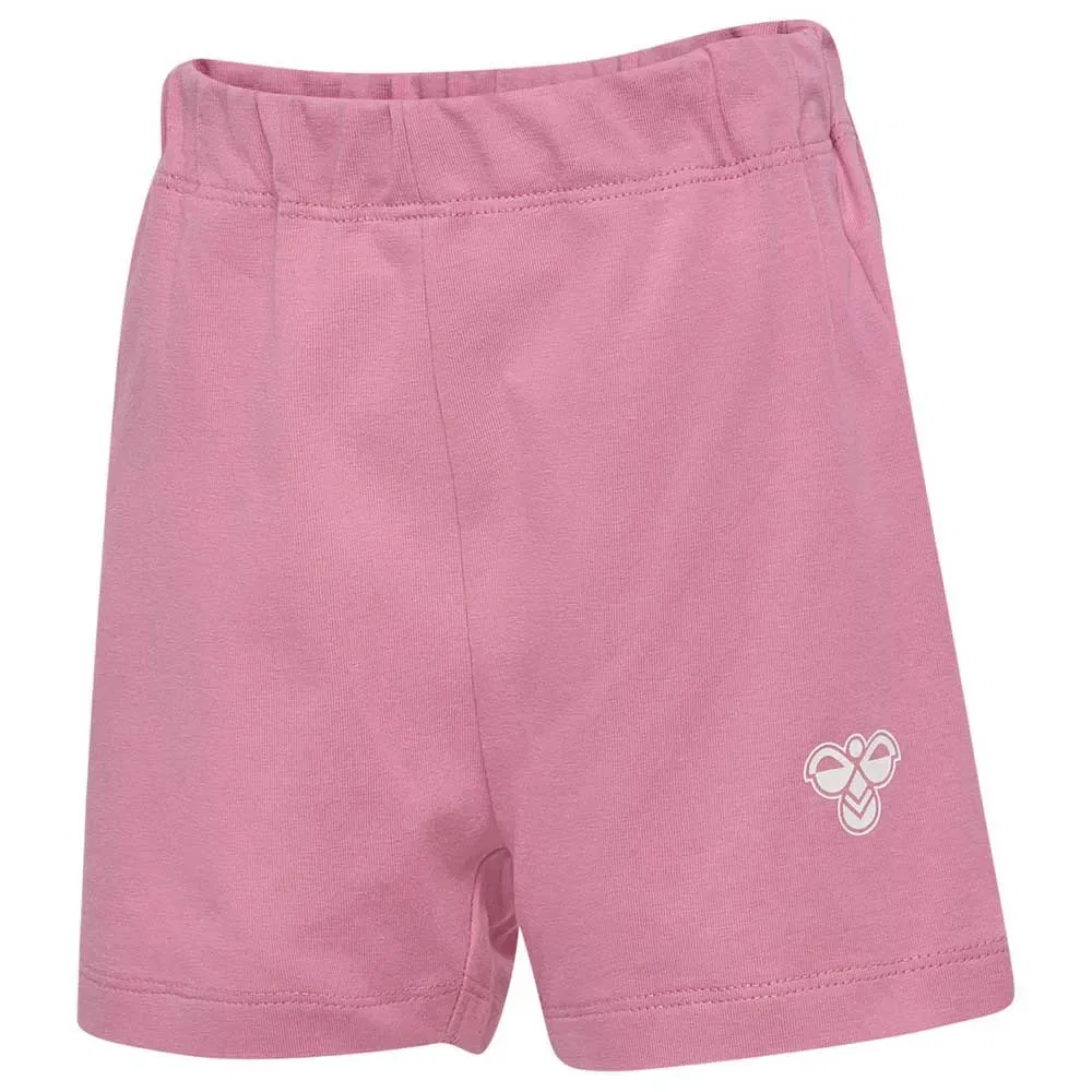 Шорты свободные Mini Hummel, розовый — фото 3